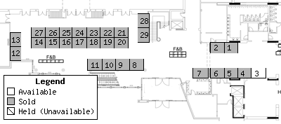 Map of Exhibit Space