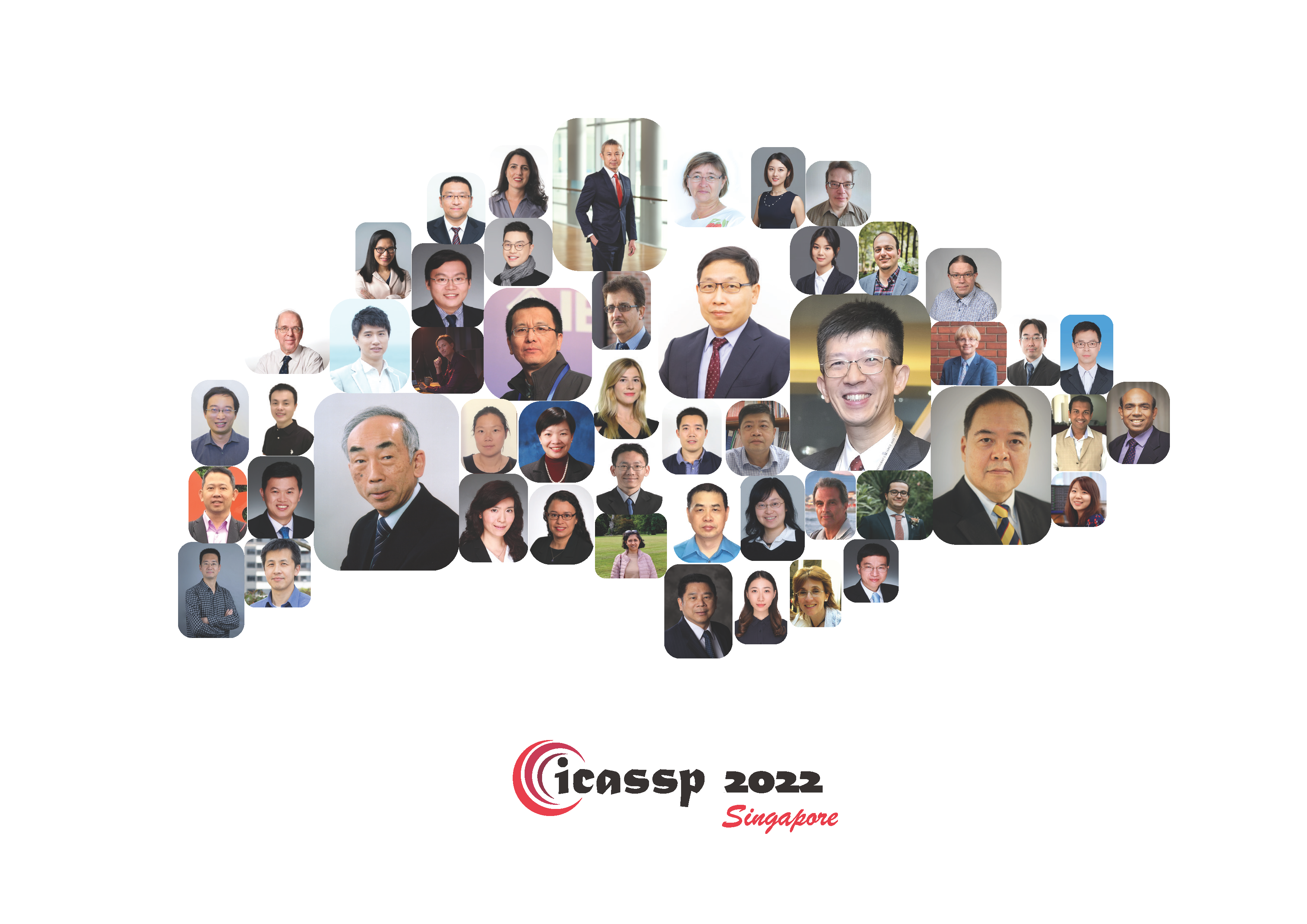 ICASSP 2022 Organnizing Committee Photo Collage