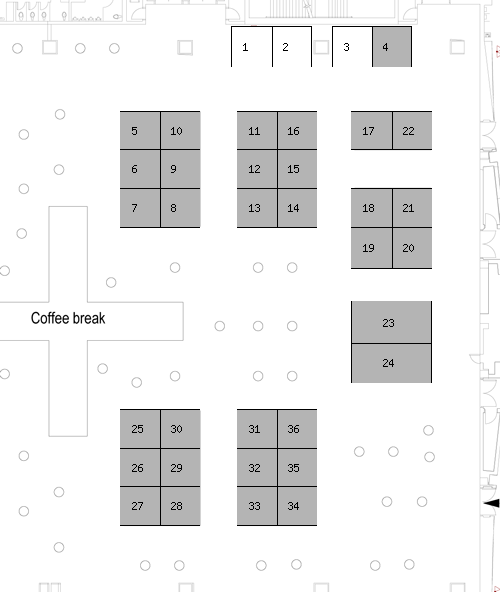 Map of Exhibit Space