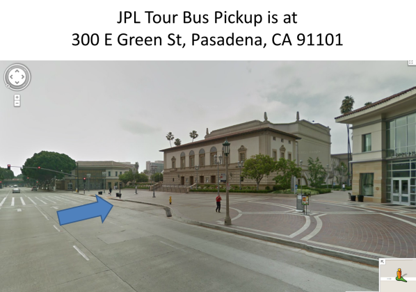 Photo of Bus Pickup area.